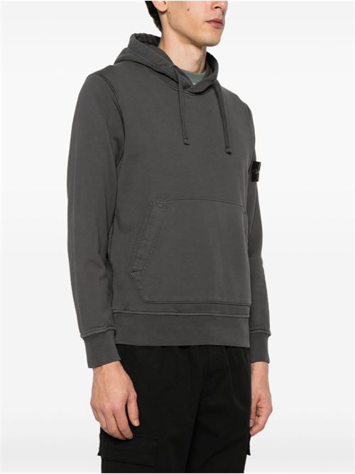 Hooded sweatshirt with Compass appliqué STONE ISLAND | 6100045S0051V0065